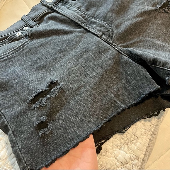 Madewell the perfect Jean shorts black - Picture 6 of 9